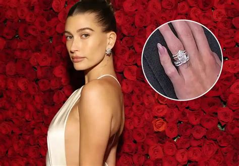 hailey bieber wedding ring cost